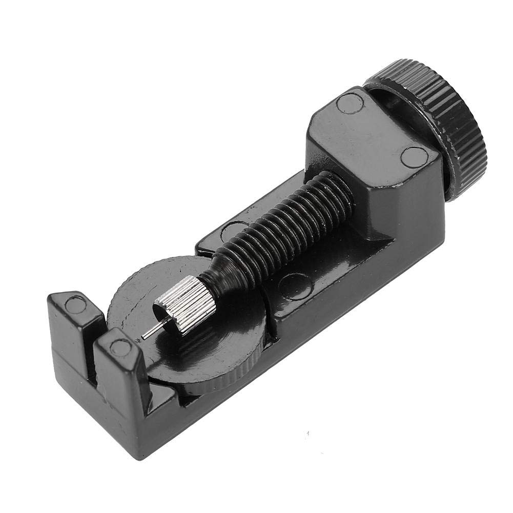 Professional Watch Band Link Pin Remover & Adjuster Tool Kit - DIY Watch Strap Repair Kit for Bracelet Resizing (Black) | Perfect for Watch Repair, Jewelry Making & Home Maintenance