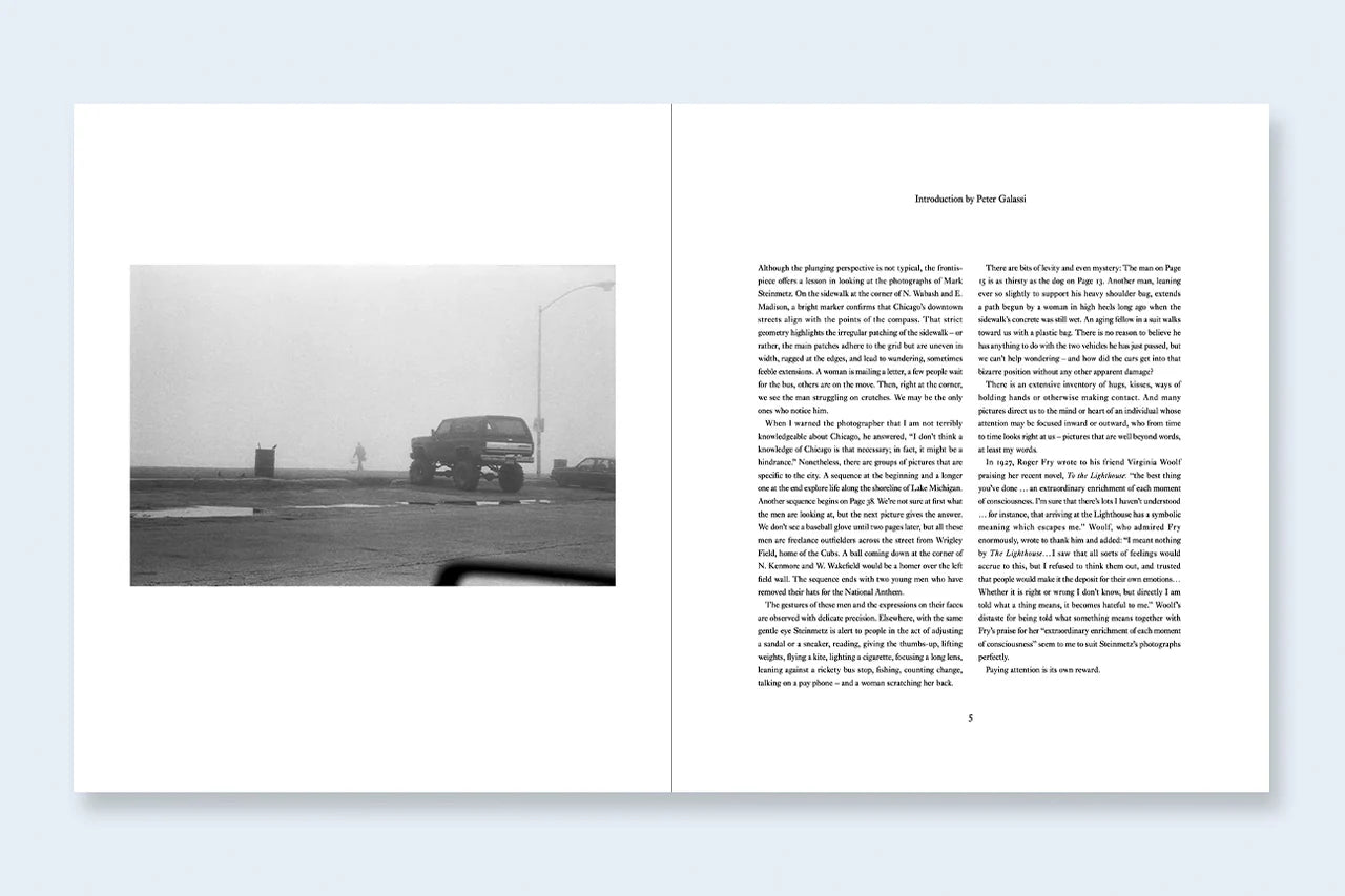 Chicago Photography Book by Mark Steinmetz - Stunning Urban Landscapes & Street Photography - Perfect for Art Lovers, Photography Enthusiasts, and Coffee Table Decor