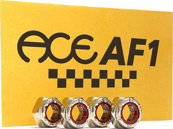 Ace Re-Threading Axle Nuts 4-Pack Silver - Durable Wheel Lug Nuts for Cars, Trucks & Trailers - Perfect for Auto Repair, Maintenance & DIY Projects