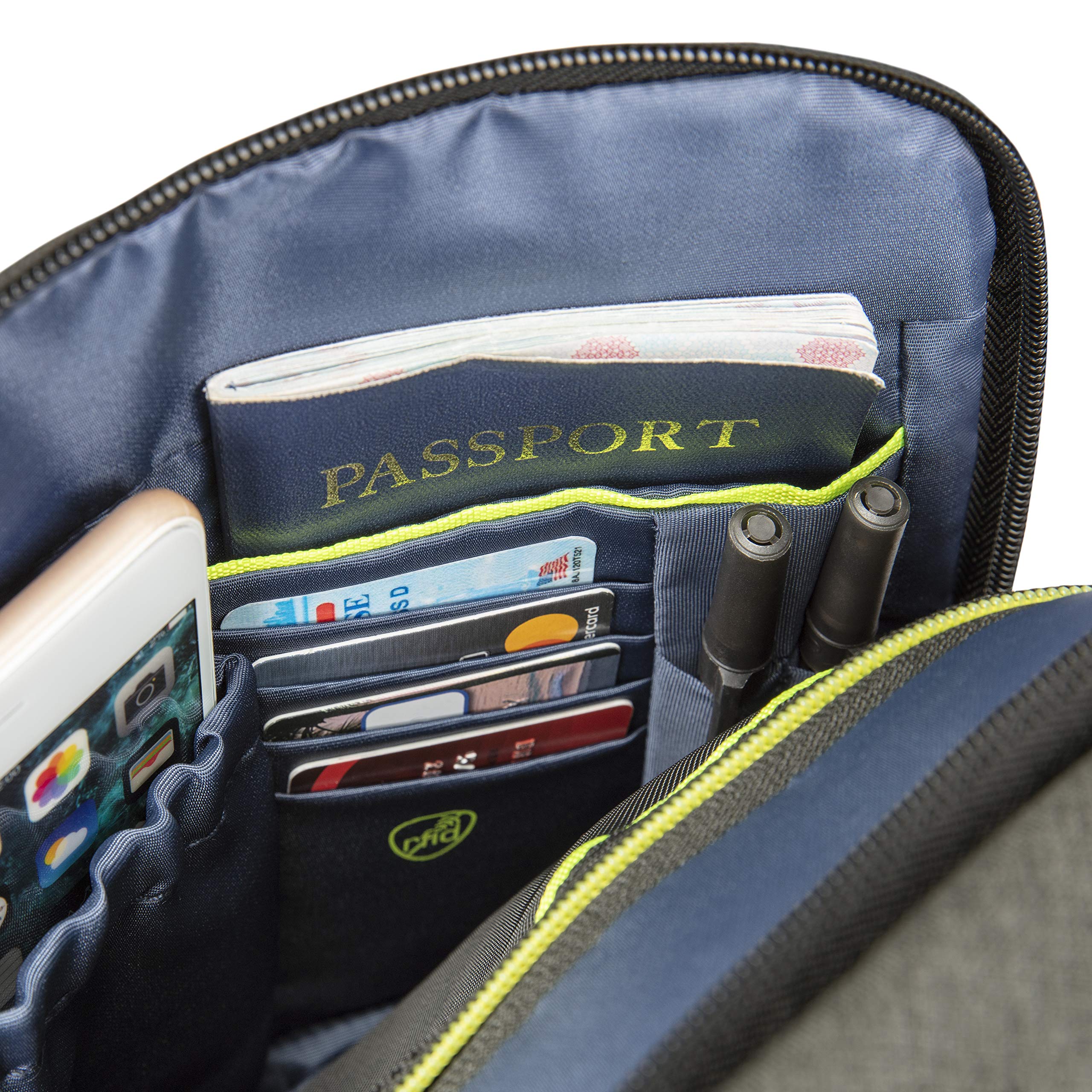 Travelon Anti-Theft Crossbody Bag for Men & Women - Secure RFID Blocking Travel Purse with Adjustable Strap - Perfect for Commuting, Sightseeing & Daily Use
