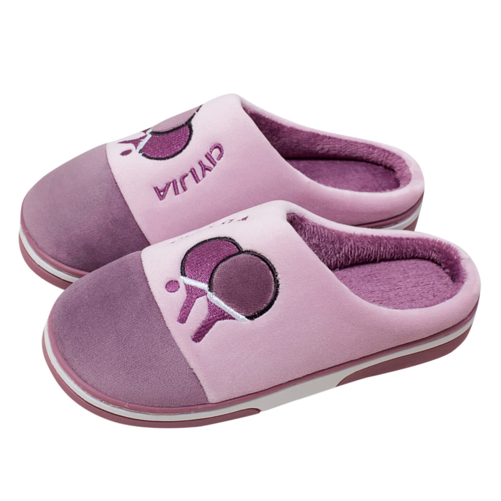 Women's Cozy Indoor House Slippers - Soft Plush Comfort for Size 10-11 - Perfect for Relaxing at Home, Lounging & Cold Floors
