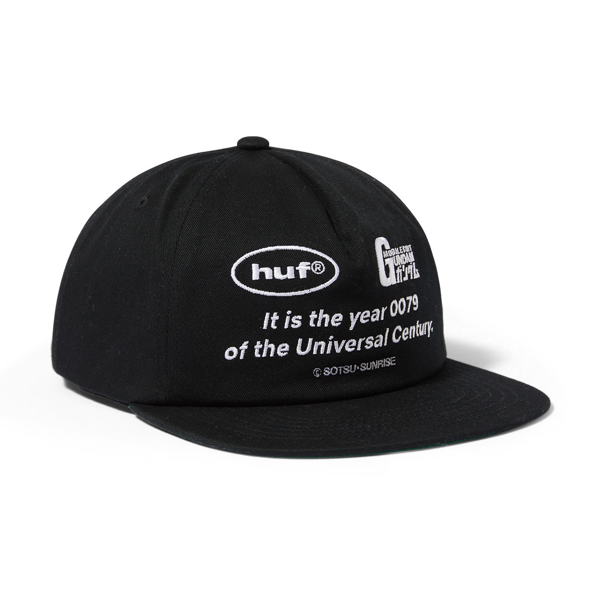 Gundam Universal Century Snapback Cap - Black Anime Hat for Men & Women | Perfect for Cosplay, Anime Conventions & Streetwear Fashion