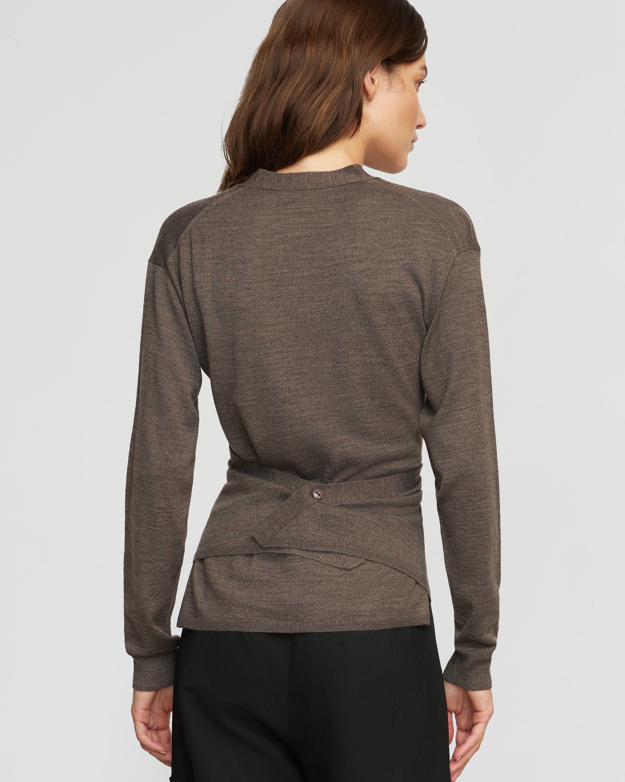 Stylish Tamar Wrap Knit Sweater for Women - Cozy Cable Knit Cardigan with Belt - Perfect for Fall & Winter Outfits, Office Wear and Casual Dates