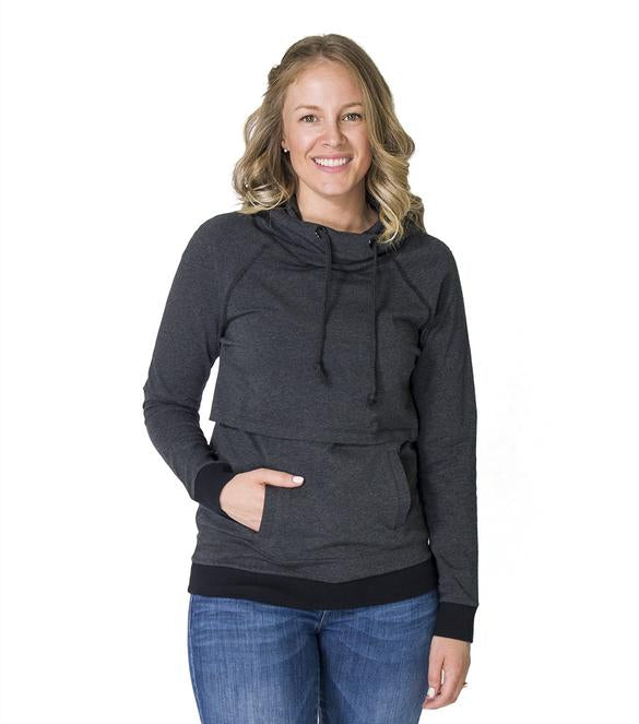 Momzelle GABY Nursing Top for Breastfeeding Moms - Comfortable & Stylish Maternity Wear for Nursing at Home or Outdoors