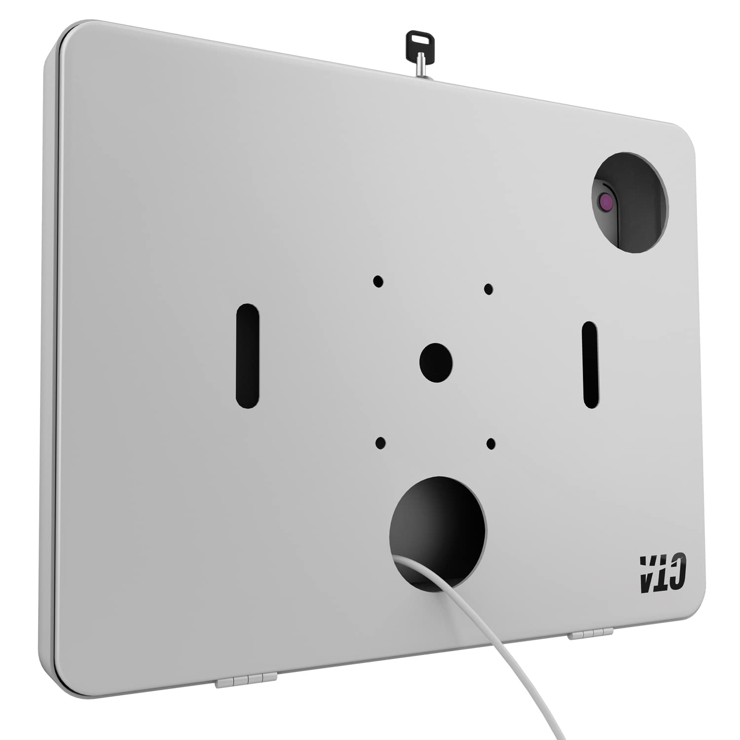 Premium Locking Wall Mount Enclosure for iPad 7th/8th/9th Gen, iPad Air 4, Samsung Galaxy Tab, Microsoft Surface Go, Zebra Tablets - Secure & Durable CTA Paragon Mount (PAD-PARAWW) - Ideal for Retail, Hospitality, and Public Kiosks