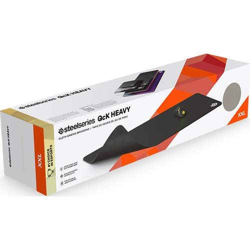 SteelSeries QcK XXL Gaming Mouse Pad - Extra Large Thick Cloth Surface - Perfect for PC, Laptop & Esports Tournaments - Fits Full Desk Coverage for Enhanced Gaming Performance