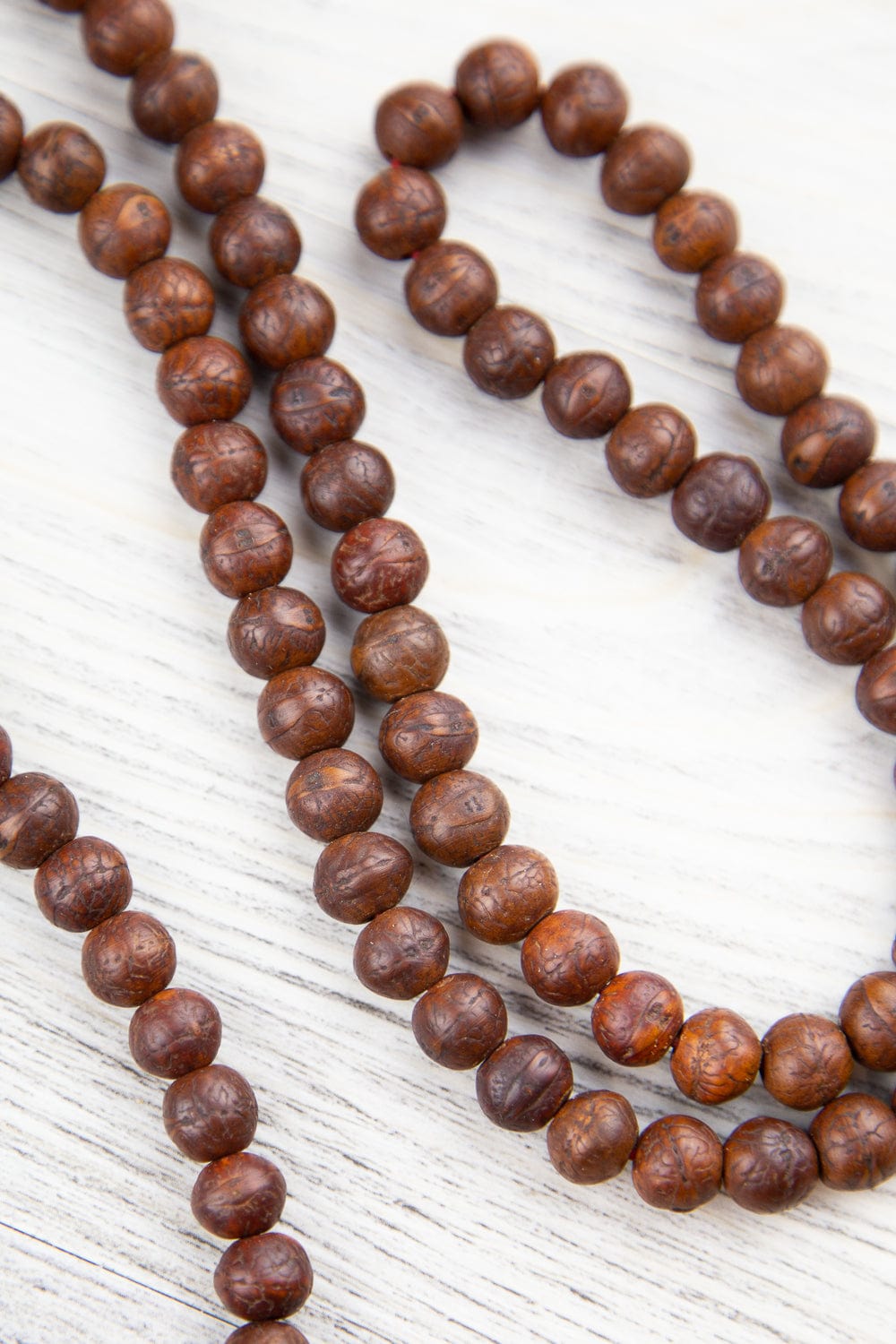Authentic Antique Bodhi Mala Beads - 108 Natural Prayer Beads for Meditation, Yoga & Spiritual Practice - Buddhist Prayer Necklace for Mindfulness & Stress Relief