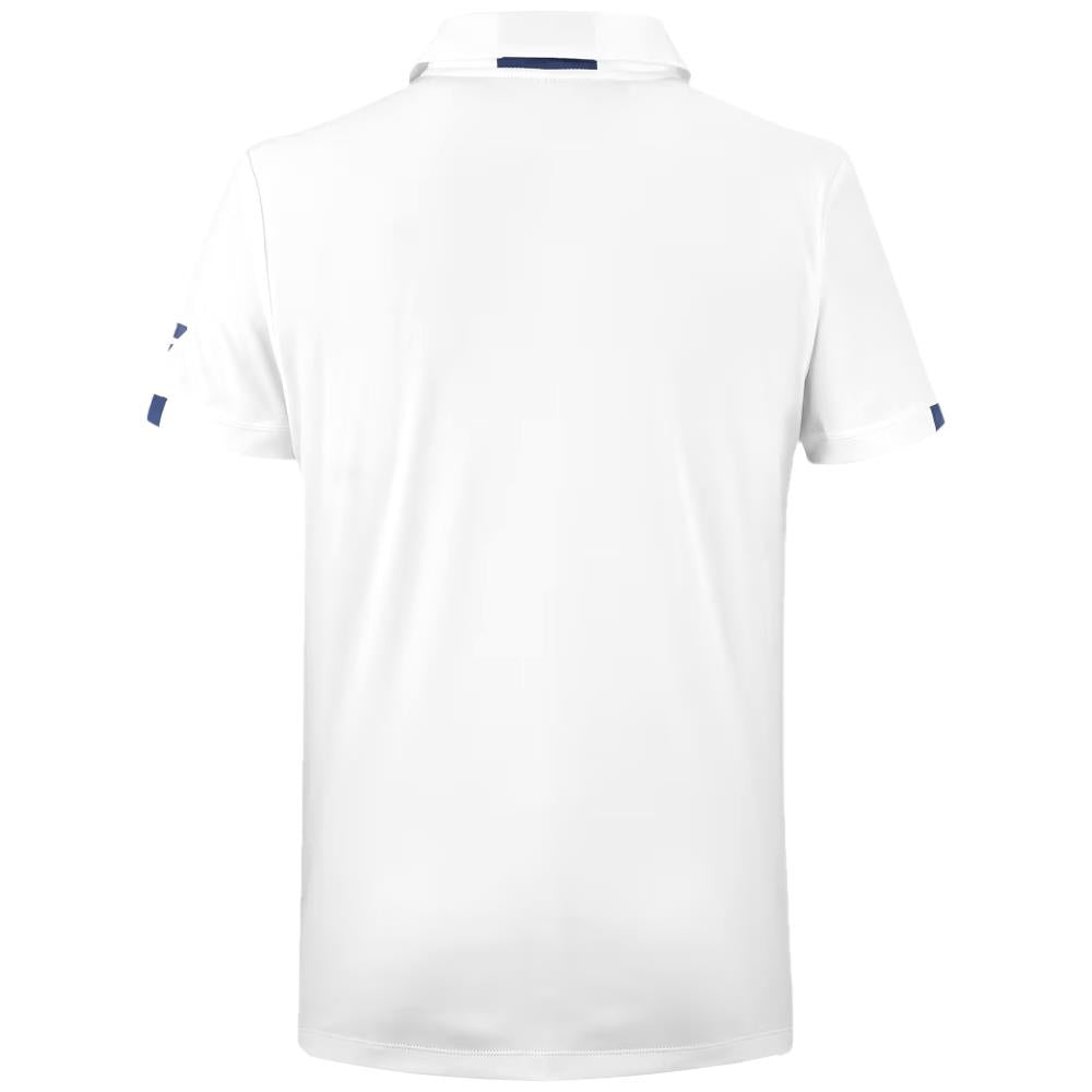 Babolat Boys' Play Polo Shirt - White | Comfortable & Stylish Tennis Apparel for Kids | Perfect for Tennis Matches & Casual Wear