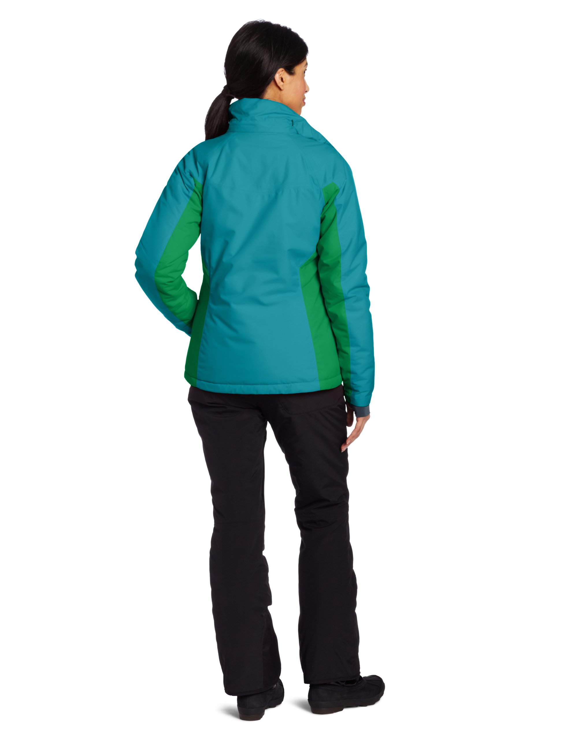 Columbia Women's Powderhouse Jacket - Waterproof Winter Ski Jacket for Cold Weather, Insulated Snow Coat with Omni-Heat Thermal Reflective Technology - Perfect for Skiing, Snowboarding & Outdoor Winter Activities