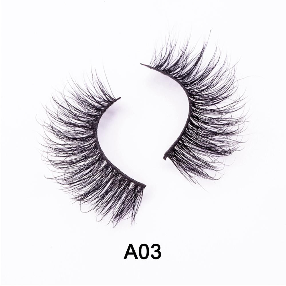 3D Mink Eyelashes - Natural Looking False Eyelashes for Dramatic Volume & Length | Perfect for Daily Wear, Parties, Weddings & Special Occasions