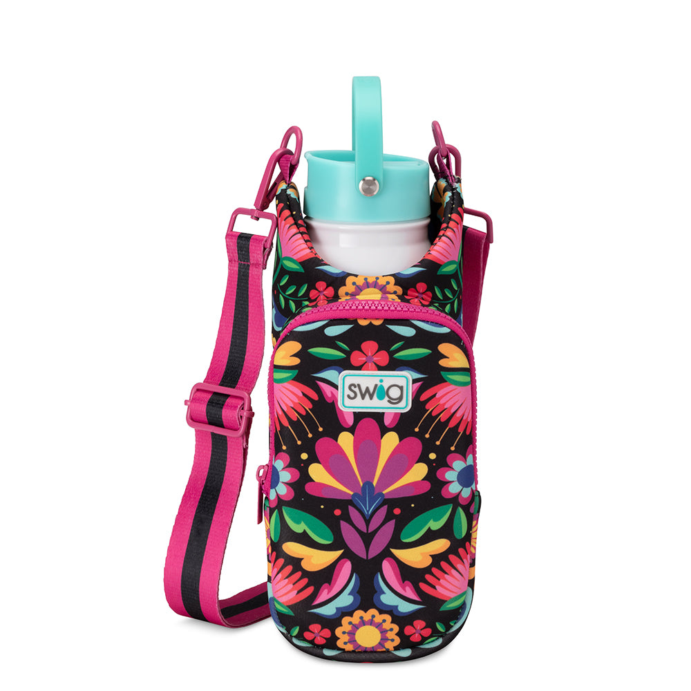Caliente Insulated Water Bottle Sling - Leakproof & Durable Crossbody Carrier for Hiking, Gym & Travel - BPA-Free Stainless Steel Canteen Holder for Outdoor Adventures