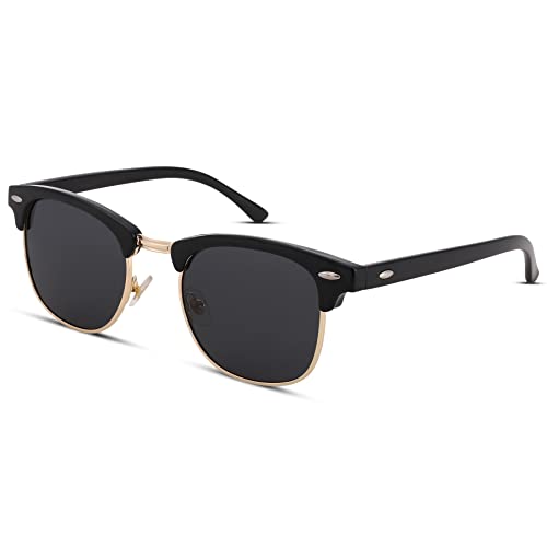 A1 Black/Gold Rimmed
