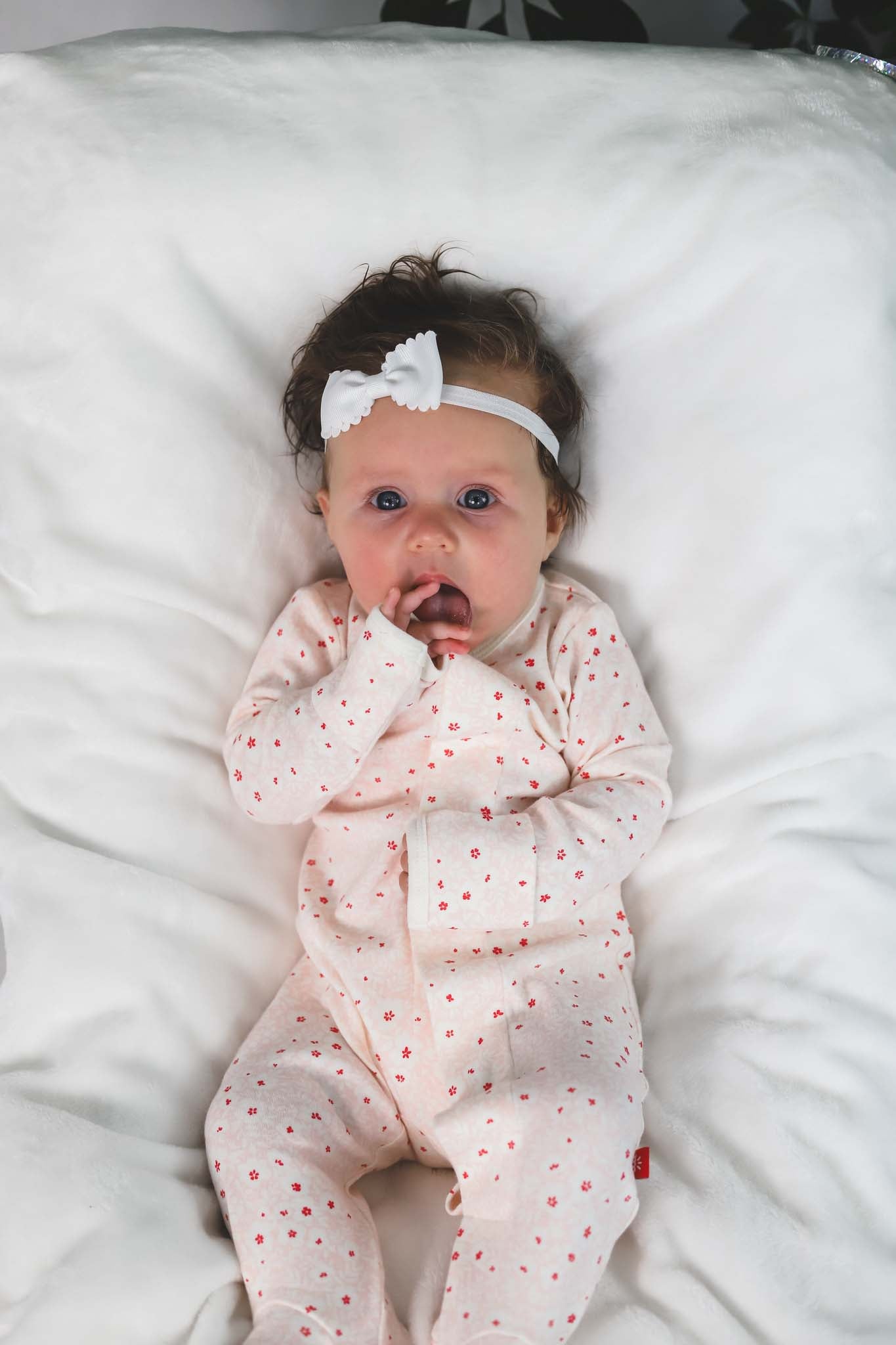 Chloe Magnetic Footie for Baby Girls - Soft & Cozy Infant Socks with Secure Magnetic Closure - Perfect for Playtime, Naptime & Keeping Tiny Feet Warm