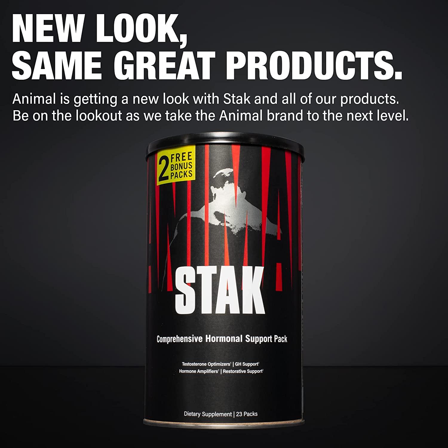 Animal Stak 21 Packs - Ultimate Anabolic Stack for Testosterone Boost & Muscle Growth - Perfect for Bodybuilding, Strength Training & Fitness Enthusiasts