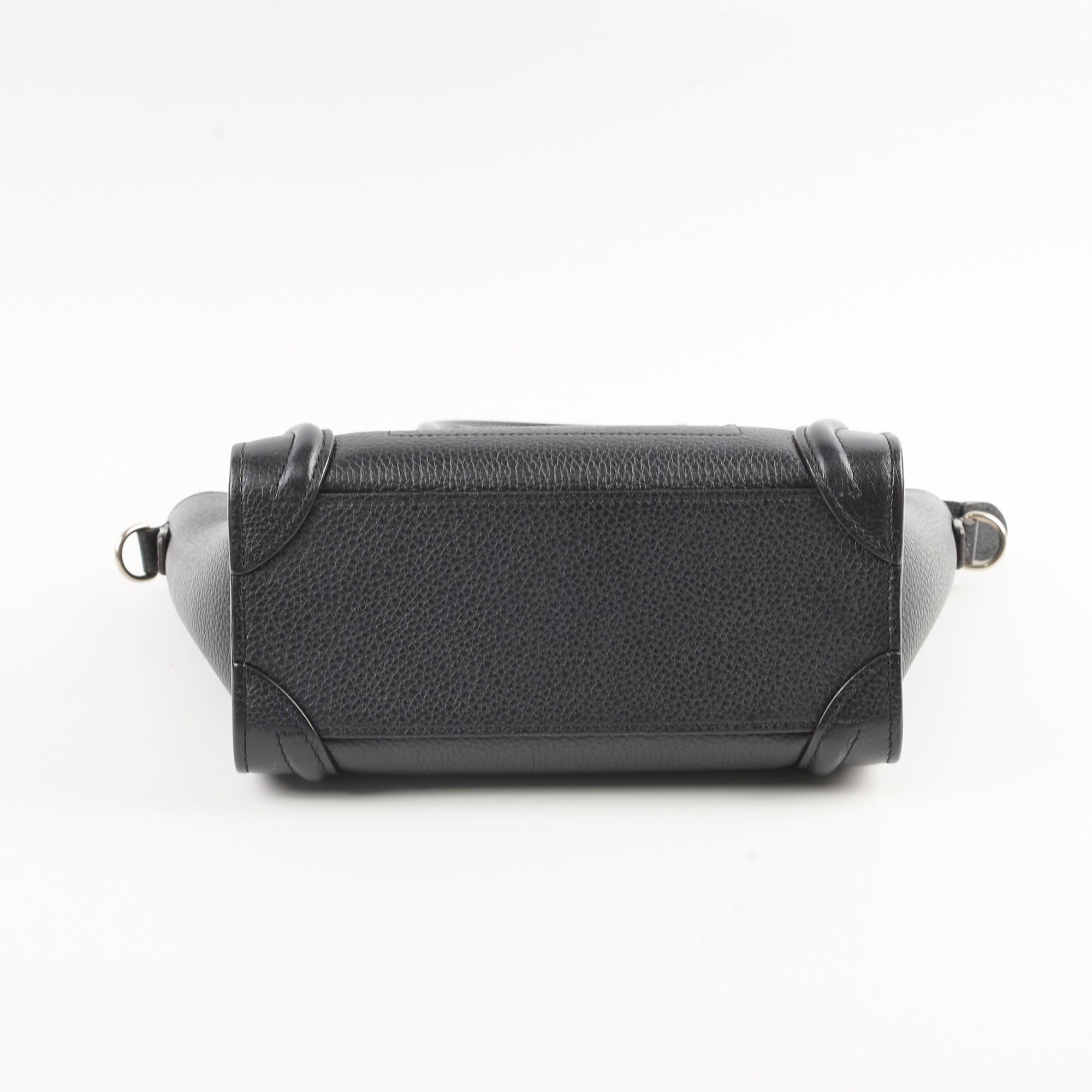Celine Luggage Nano Black Leather Handbag - Stylish Crossbody Purse for Women | Perfect for Work, Travel & Everyday Use