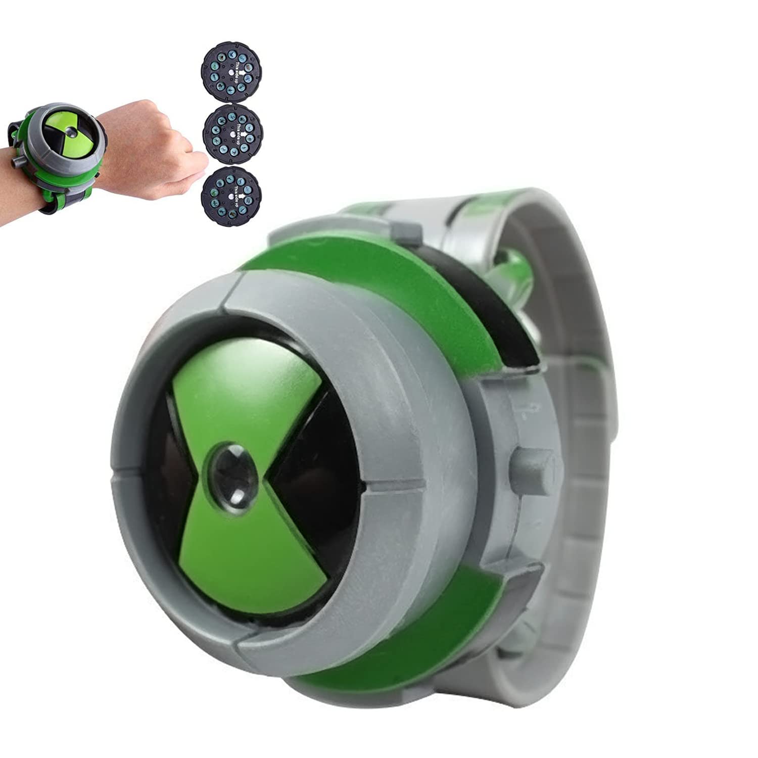 Ben 10 Omnitrix Projector Toy Watch - Alien Force Action Figure with Earth Protector Role Play - Perfect for Birthday Gifts, Cosplay & Kids Party Games (Boys 6-12 Years) | Great for Pretend Play, Collectibles & Fan Merchandise