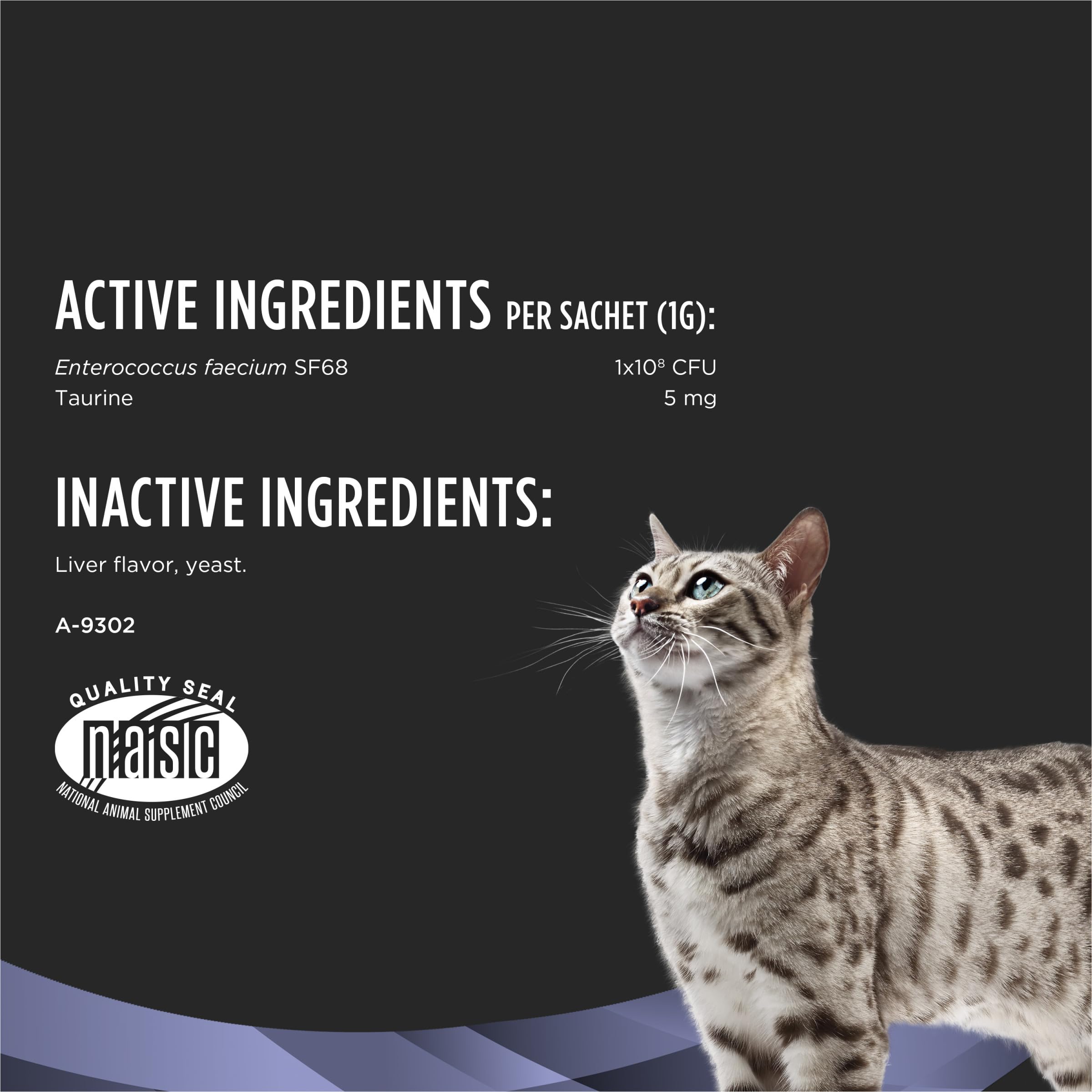 Purina Pro Plan FortiFlora Cat Probiotic Supplement for Diarrhea Relief - 6 Pack (30 Count Boxes) | Digestive Health Support for Cats | Ideal for Post-Antibiotic Care & Sensitive Stomachs