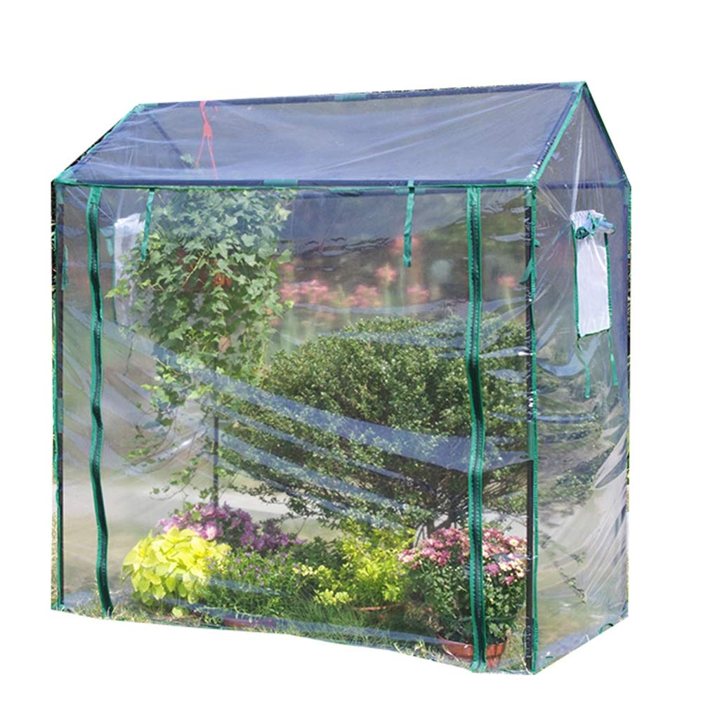 YXX Outdoor Tomato Greenhouse - Reinforced PVC Cover with Side Ventilation for Vegetables & Flowers | Home Backyard Gardening Shelter for Planting, Growing & Protecting Plants
