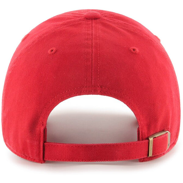 San Francisco 49ers Official NFL Clean Up Adjustable Hat - Stylish Baseball Cap for Men & Women - Perfect for Games, Tailgating & Everyday Wear