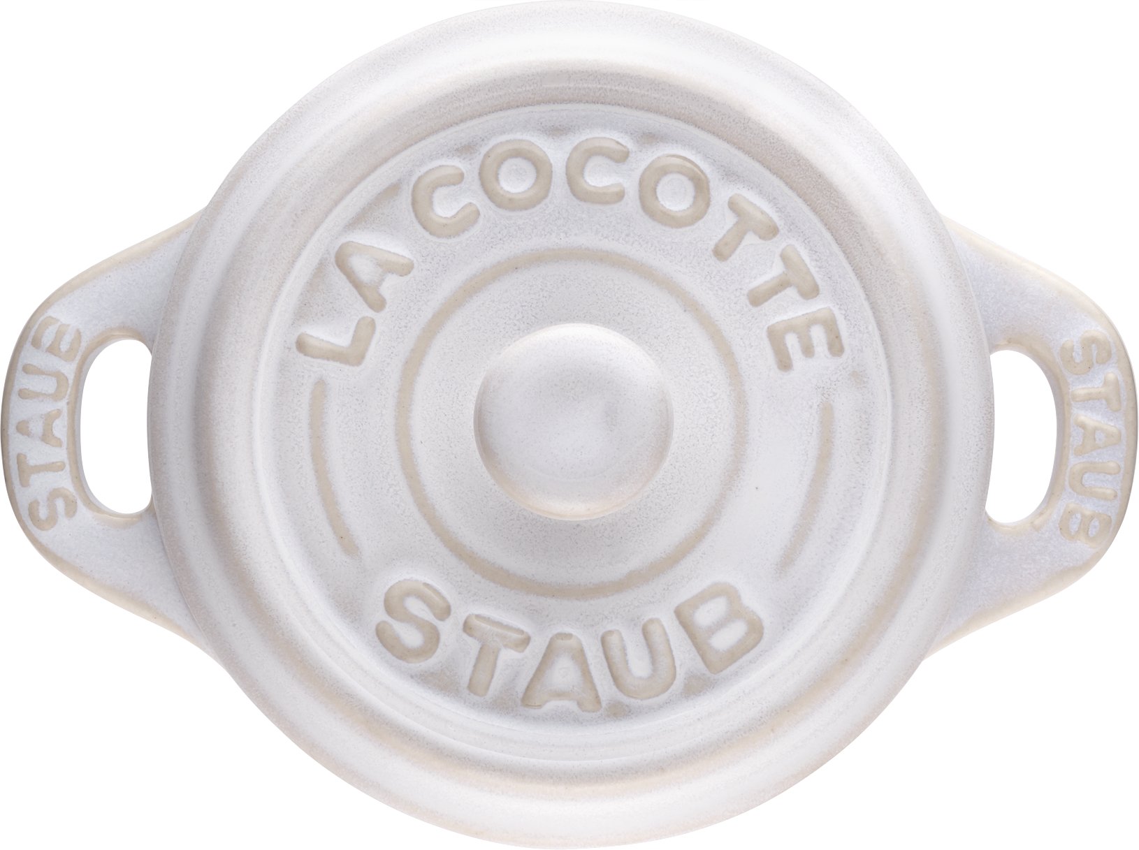 STAUB Mini Cocotte Ceramic Dutch Oven - 12 oz Round Enameled Cast Iron Pot with Lid - Perfect for Baking, Serving, and Storing Individual Desserts, Soups & Side Dishes