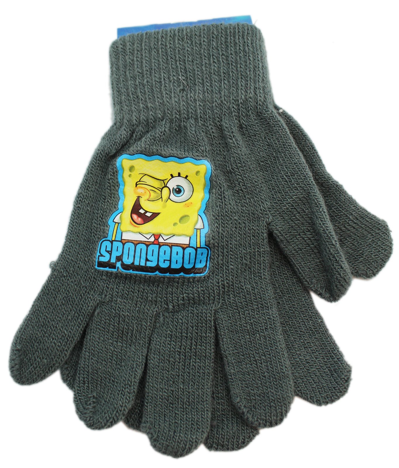Spongebob Squarepants Winter Gloves for Kids - Soft Acrylic Cold Weather Mittens for Boys & Girls - Perfect for Snow Play, School, and Outdoor Activities