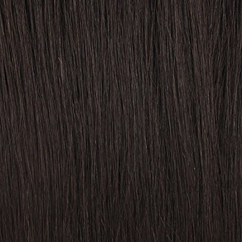 Bobbiboss 13x7 HD Lace Front Wig - Long Curly Natural Black Synthetic Hair with Baby Hair | Heat Resistant Wavy Wigs for Women (Color 1B) | Perfect for Cosplay, Daily Wear & Special Occasions