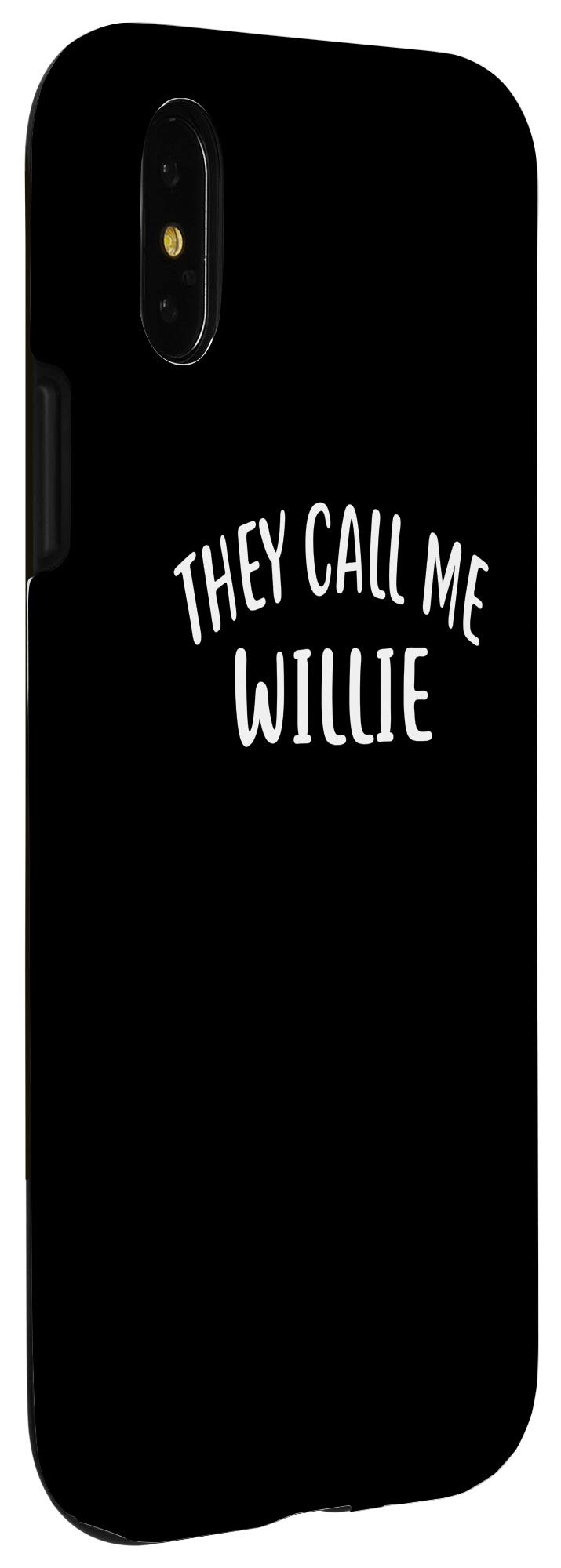 iPhone X/XS Custom WILLIE Name Phone Case - Personalized First Name Cover for Protection & Style | Perfect Gift for Friends & Family