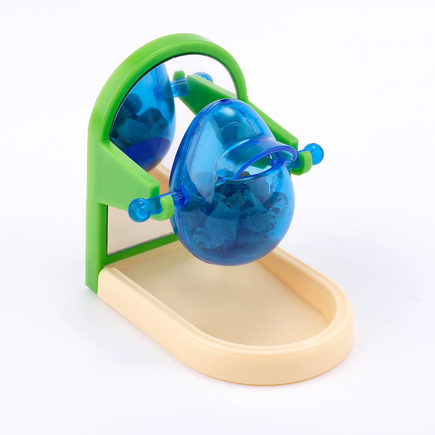 Interactive Rat Enrichment Toys - Foraging Puzzle Toys for Pet Rats, Intelligence Growth Cage Accessories, Treat Dispensing Slow Feeder for Small Animals (Bird, Parakeet, Cockatiel, Conure, Rodent) - Perfect for Mental Stimulation & Natural Foraging Behavior