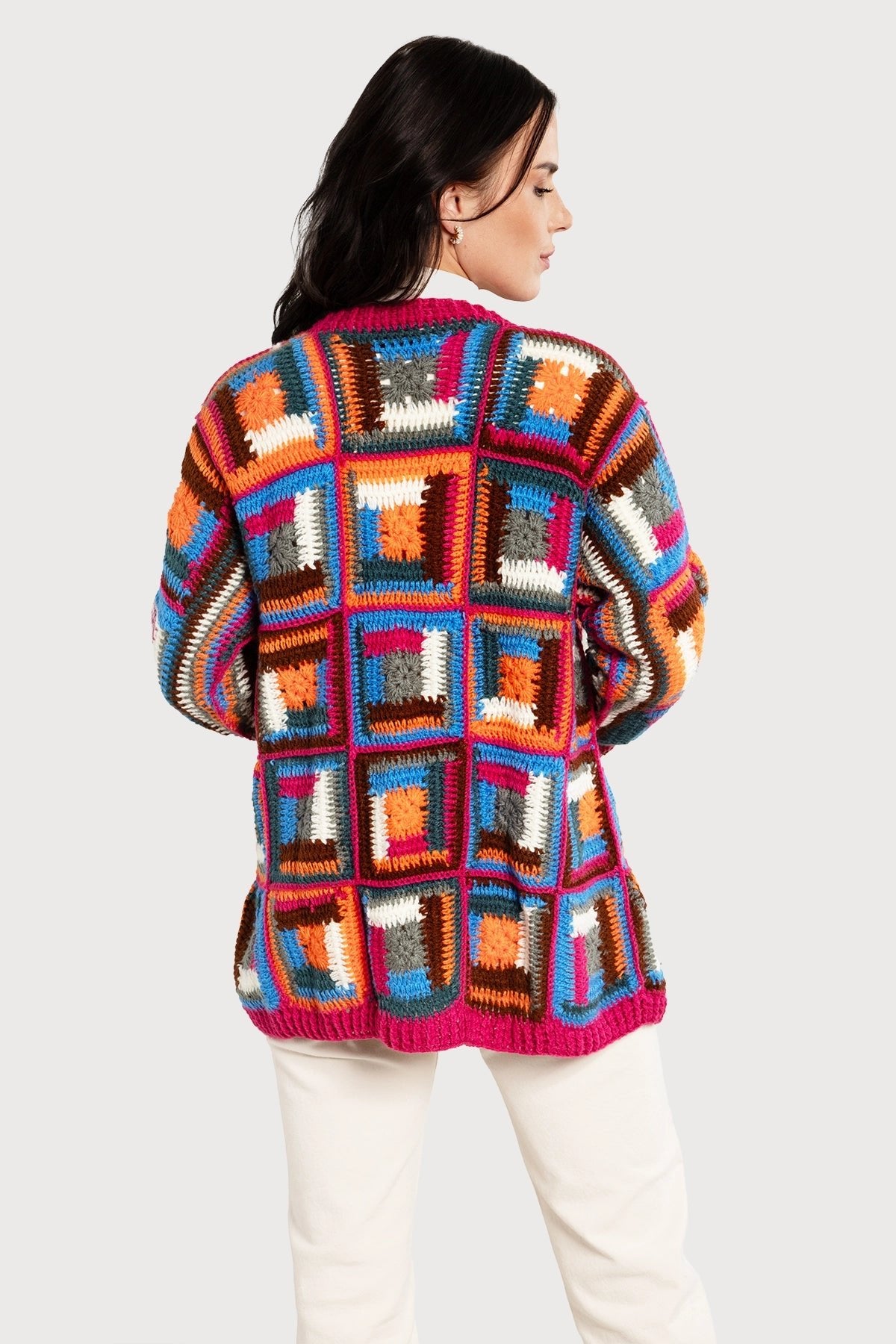 Stylish Crochet Short Marrakesh Jacket for Women - Boho Chic Summer Cover Up - Perfect for Beach, Vacation & Festival Outfits
