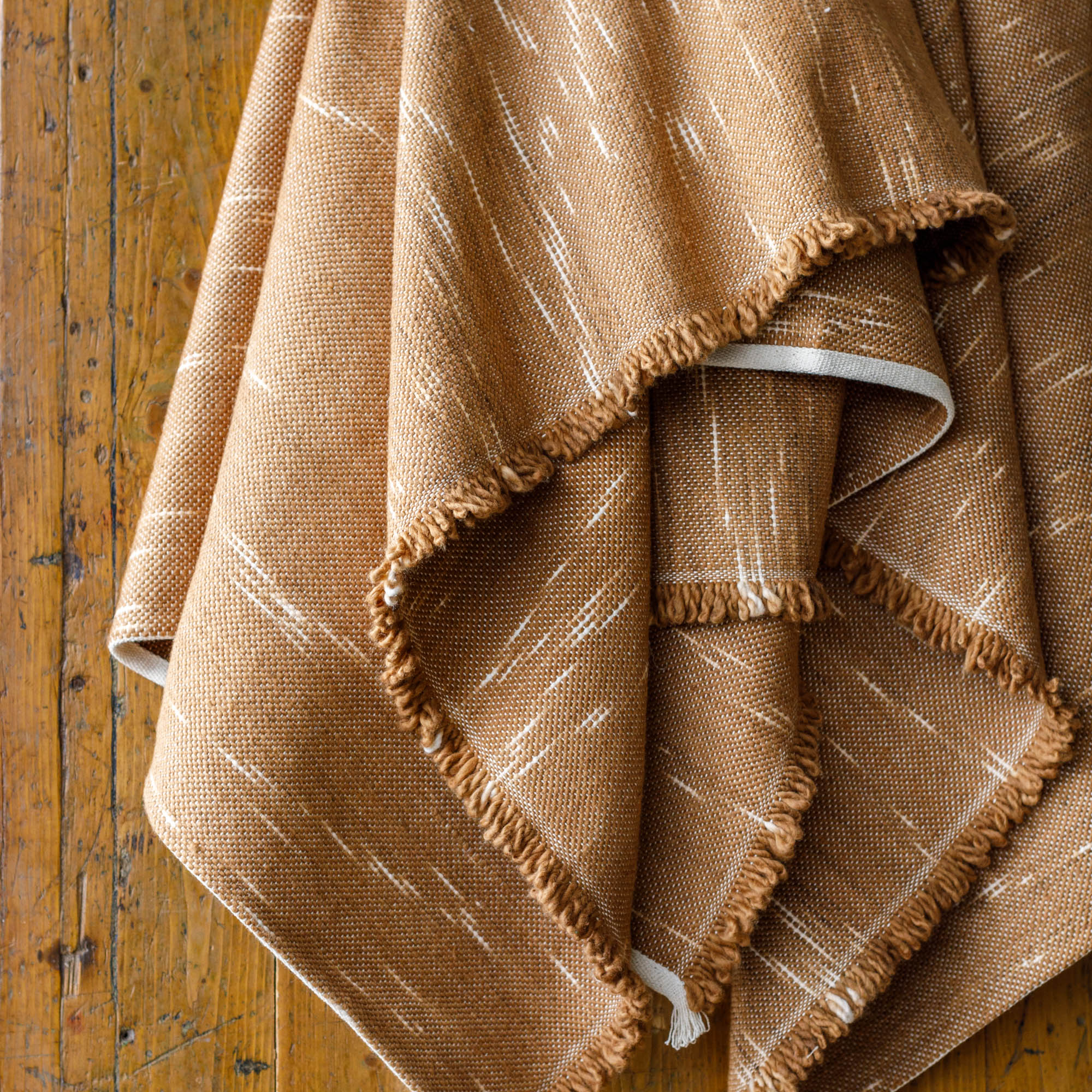 Rafael Soft & Cozy Throw Blanket - Cork Pattern - Perfect for Sofa, Bed & Home Decor - Machine Washable