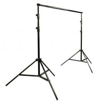 Professional ePhoto Video Studio Lighting Kit with 3-Piece 10'x10' Chromakey Green Screen, Black & White Backdrops - Includes Support Stands & Carrying Case (HKZ03) | Perfect for YouTube Videos, Live Streaming, Photography & Content Creation