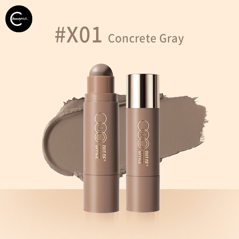 OUT OF OFFICE Dual Ended Contour Stick - Cream & Powder Highlighter & Bronzer for Face Contouring - Perfect for Everyday Makeup and Special Occasions