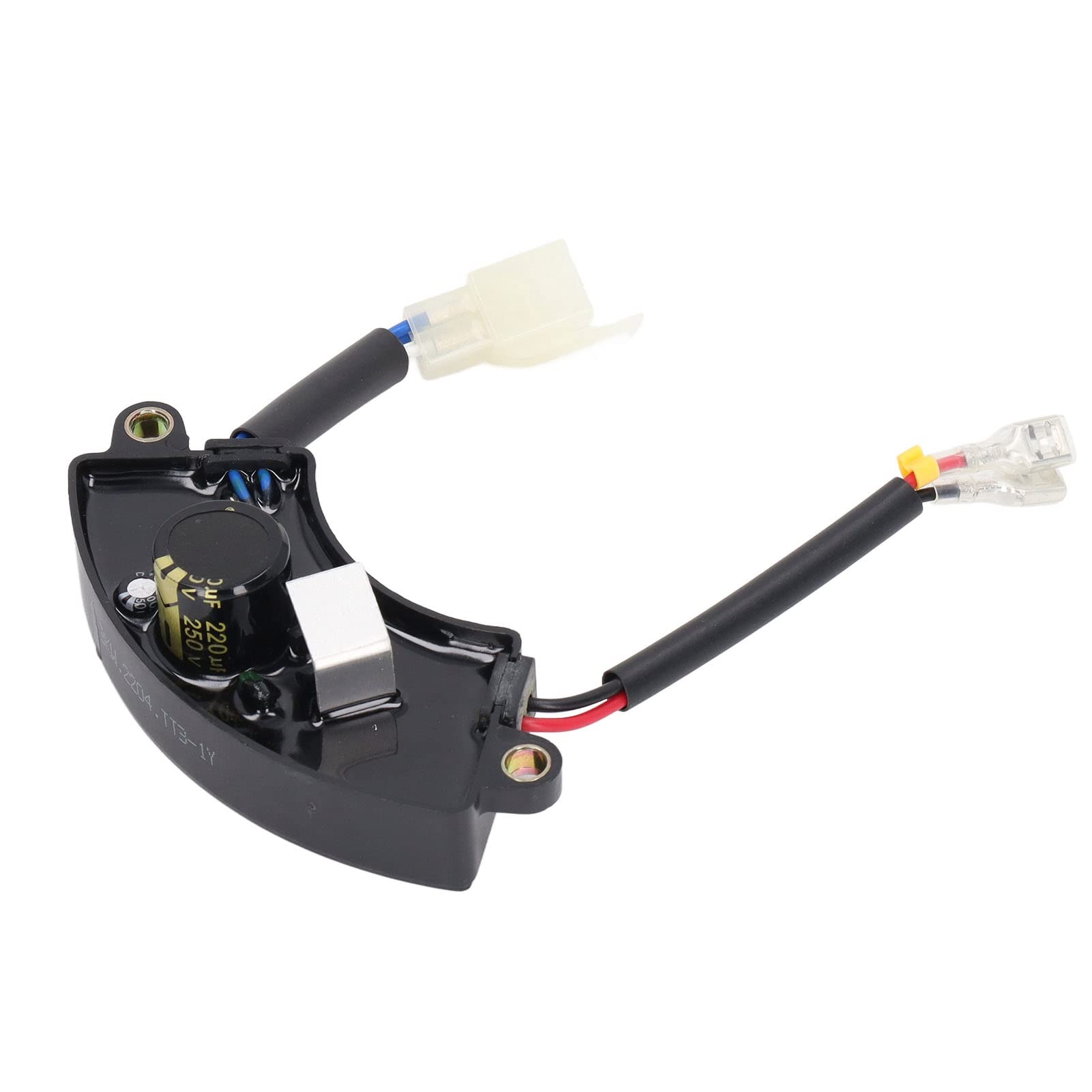 AVR Voltage Regulator for Gasoline Engines 168F 170F - Single Phase Automatic Voltage Rectifier, Direct Fit Plastic & Rustproof - Ideal for Generators, Pumps, and Small Engine Applications