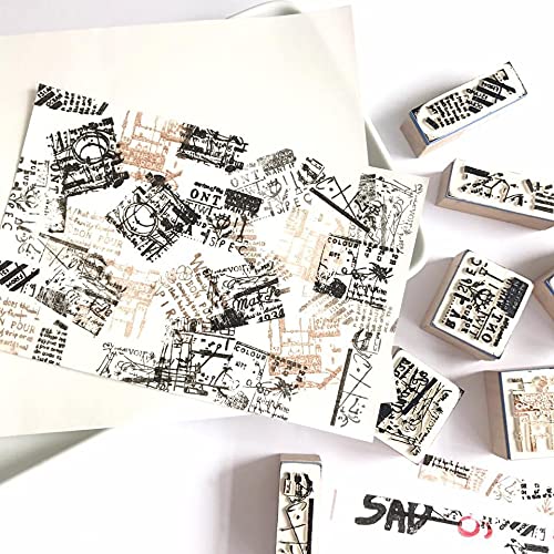 alinacutle Self-Adhesive Mask Paper, Washi Tape, DIY Sticker Tape Sheets - 10/PK A4 Size (8.3x11.5 Inch) for Scrapbooking, Card Making, Journaling, Bullet Journals, Home Decor & Office Organization