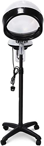 BOKUJU Adjustable Height Salon Hair Steamer & Conditioning Ozone Hair Dryer Steamer - Professional Hot Oil Hair Steam Machine for Spa, Home Hairdressing & Deep Conditioning Treatments (Perfect for Salons, At-Home Hair Care & Relaxing Spa Days)