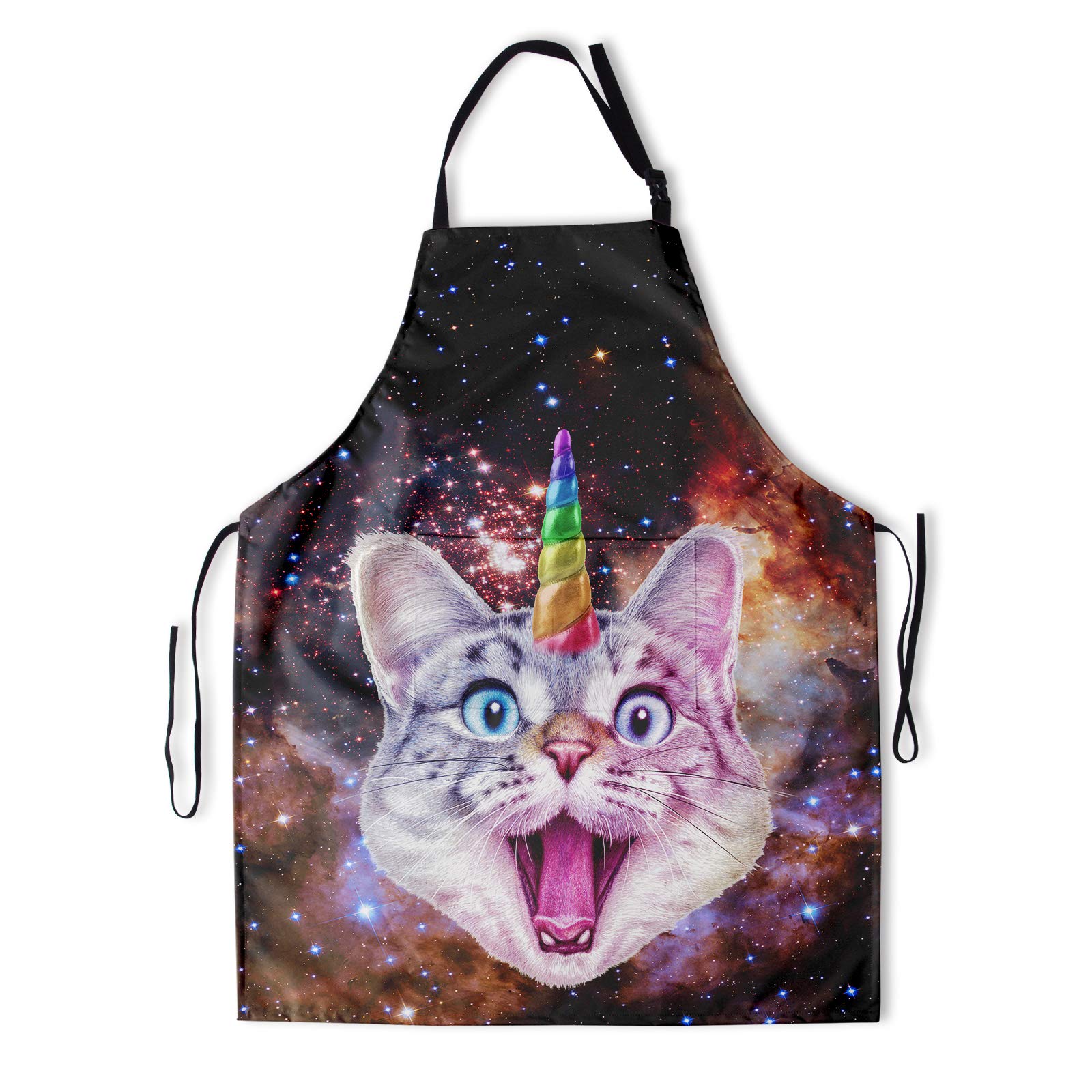Funny Apron with Pocket - Kitchen Baking, Garden BBQ, Cooking & Painting Apron - Perfect for Chefs, Artists & Outdoor Grilling