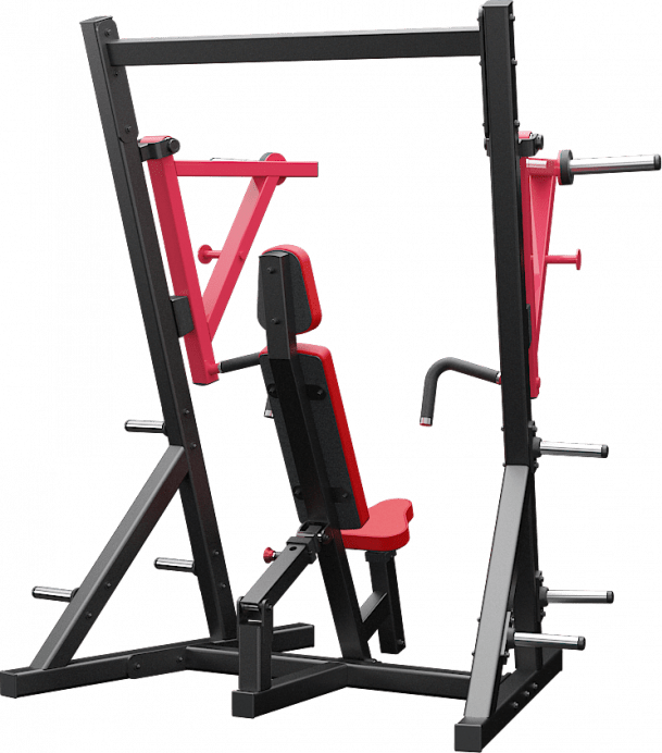 ATLANTIS Incline Chest Press Machine - Professional Gym Equipment for Strength Training & Muscle Building - Perfect for Home & Commercial Gyms