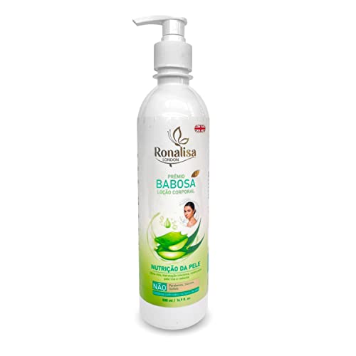 Ronalisa LONDON Premium Aloe Vera Body Lotion 500ml - Hydrating & Moisturizing Skin Care for Dry Skin - Perfect for Daily Use, After Shower & Spa Treatments