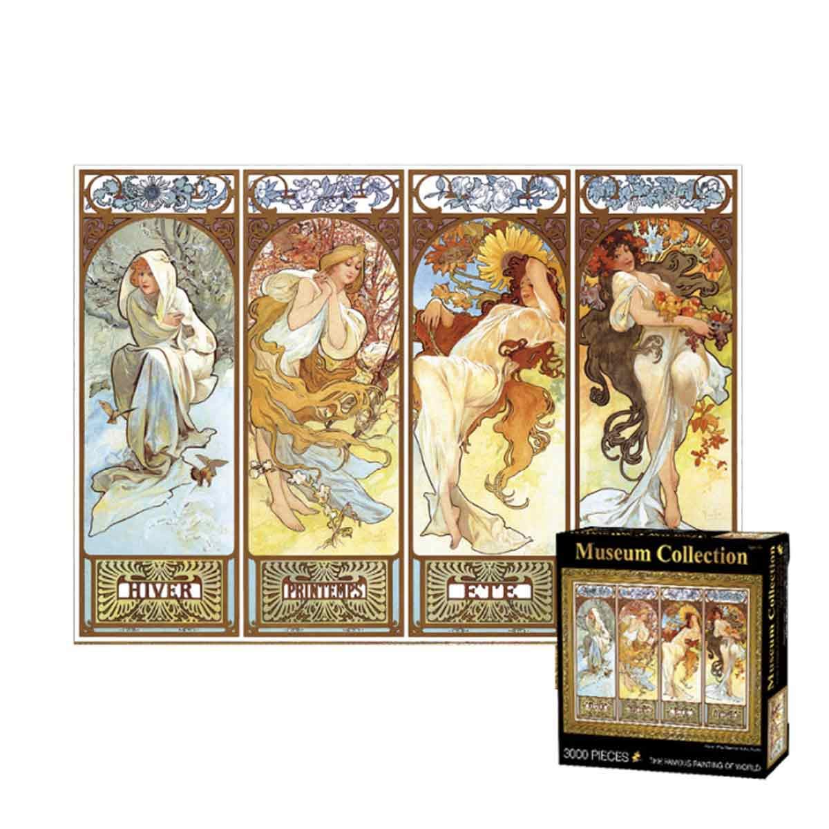 3000 Piece Moxing Oil Painting Jigsaw Puzzle for Adults - Creative Birthday Gift & Home Decor (2-11582 cm) - Perfect for Family Game Nights & Stress Relief