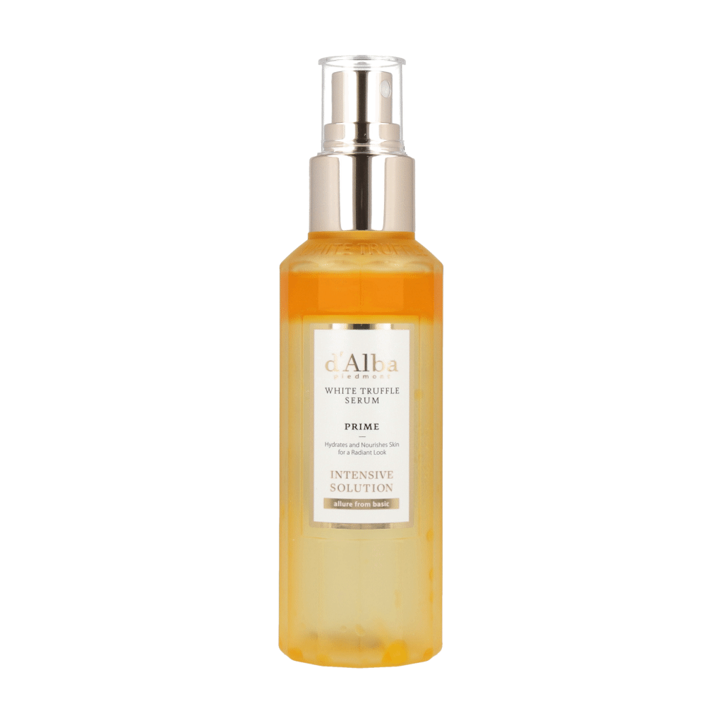 d'Alba White Truffle Prime Intensive Serum 50ml/100ml - Korean Skincare for Brightening & Anti-Aging - Perfect for Night Routine & Dry Skin Care