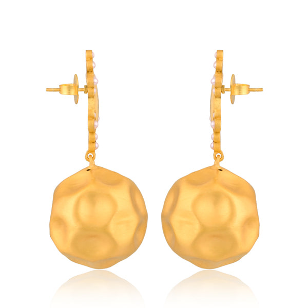 Playa del Sol Pearl Drop Earrings - Elegant Dangle Earrings for Women, Perfect for Weddings, Parties & Special Occasions