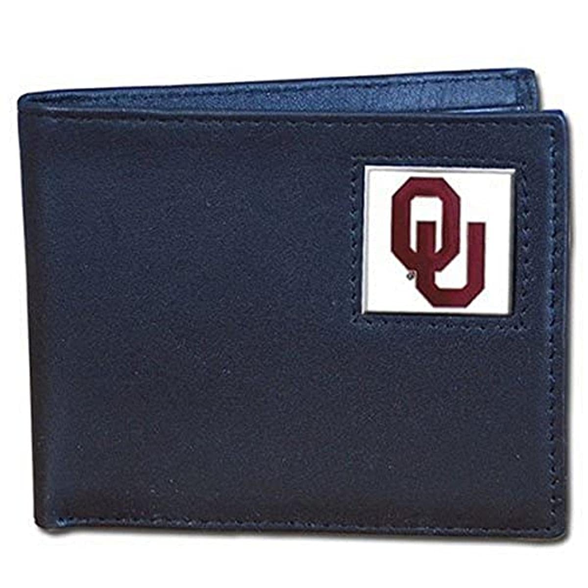 Siskiyou Sports NCAA Leather Bi-fold Wallet for Men - Genuine Leather College Football Wallet - Perfect for Gameday, Travel & Everyday Use