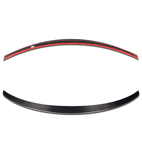 Carbon Fiber AMG-Style Rear Trunk Spoiler for 2017-2021 Mercedes-Benz C-Class W205 Coupe - Black - Enhances Aerodynamics & Sporty Look - Perfect for Car Enthusiasts & Performance Upgrades