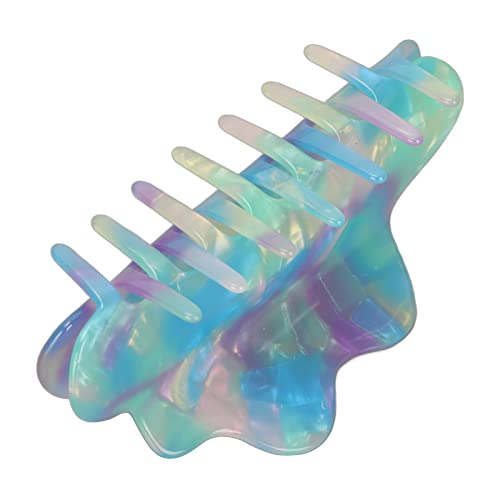 Claw Hair Clips for Women - Smooth Rounded Edge Hair Clamps with Strong Hold, Perfect for Washing Face, Showering, Yoga & Daily Hairstyling