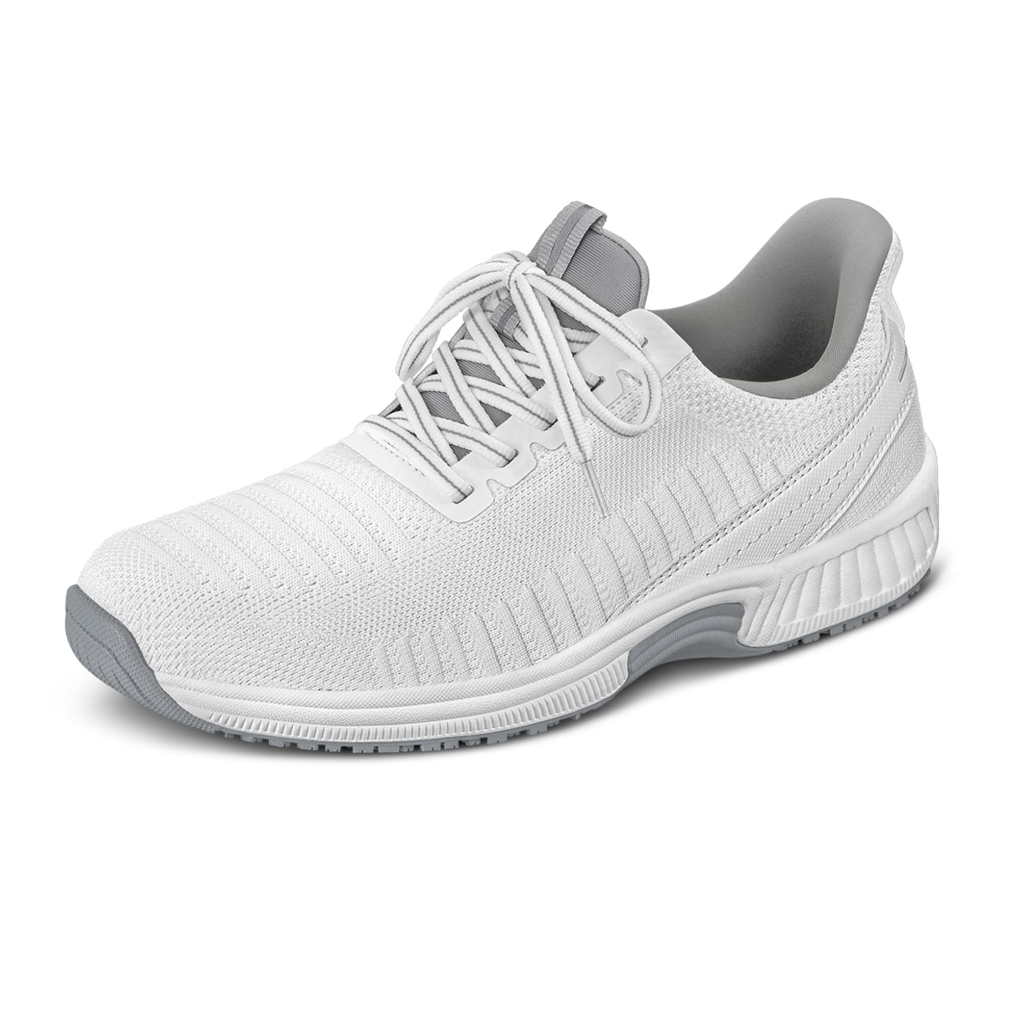 Orthofeet Men's Comfortable Orthopedic Knit Sneakers - Hands-Free Slip-On Design for Plantar Fasciitis & Diabetic Foot Pain Relief - Perfect for Walking, Travel & Everyday Wear