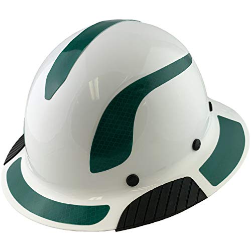 White with Green Decals