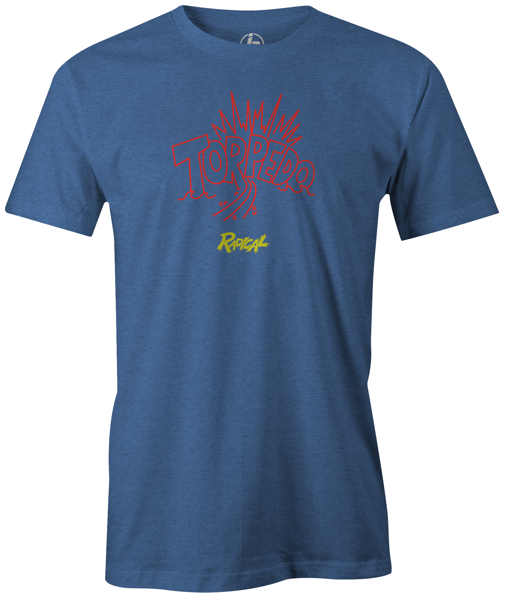 Radical Torpedo Bowling Ball Logo T-Shirt for Bowlers - Perfect for Bowling Leagues, Tournaments & Casual Wear
