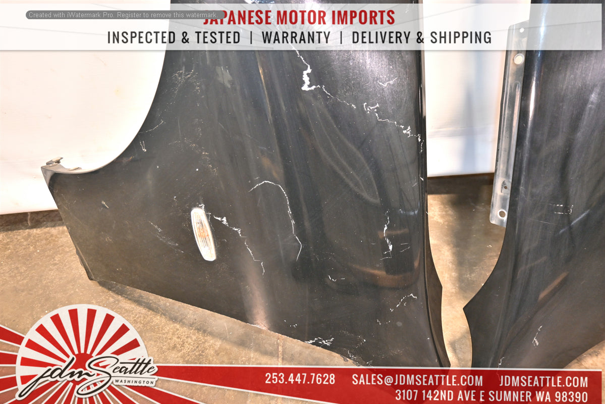 2007-2012 INFINITI G35 Front End Conversion Kit with Hood, Fenders & Headlights - JDM Style Nose Cut for Car Customization & Performance Upgrade