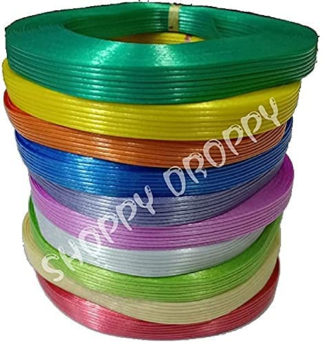 AIRSON Fish Wire for Crafting - 10 Pack (10m Each, Assorted Colors) - Perfect for DIY Jewelry, Beading, and Home Decor Projects