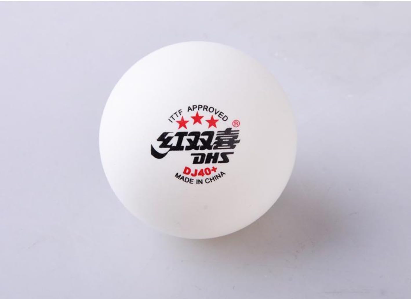 Premium 6-Pack ABS ITTF Approved 40+ Ping Pong Balls - Professional 3-Star Table Tennis Balls for WTT Competition & Training | Durable New Material for Indoor/Outdoor Play, Clubs & Home Practice